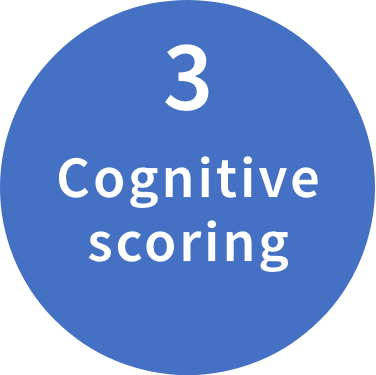 3.Cognitive scoring