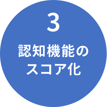 3.認知機能のスコア化